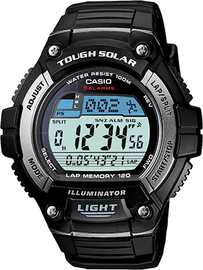 CASIO Men's Solar Multifunction Watch WS220-1AV