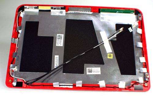 OEM Dell Inspiron MINI 10 1012 Laptop 10.1 Inch Red LCD Visual Interactive Rear Back Cov