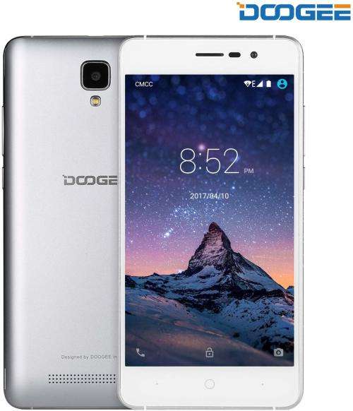 DOOGEE X10 Android 5 Inch Mobile Phones Silver