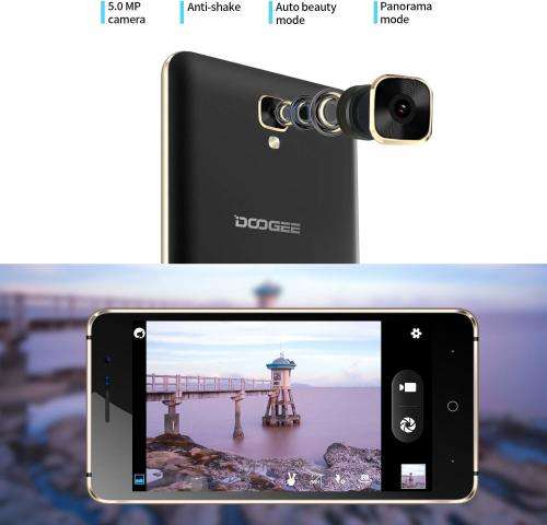 DOOGEE X10 Android 5 Inch Mobile Phones Silver