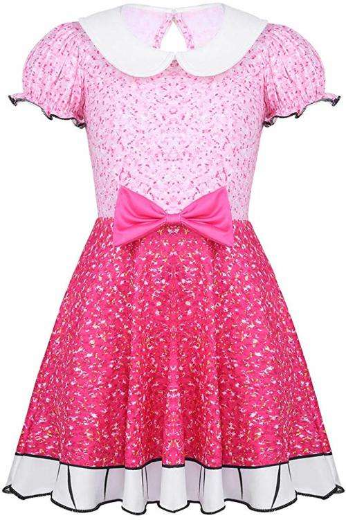 YiZYiF Girls Kids Ballerina Ruffles Tutu Sparkling Dance Ballet Dress Doll Princess Costumes