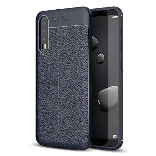 UBERANT Huawei P20 Pro Case, [Litchi Pattern] Ultra Slim Resistant TPU Anti-Scratch Shock Absorption
