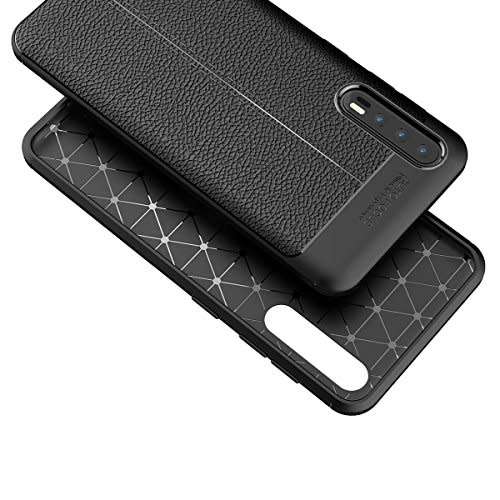 UBERANT Huawei P20 Pro Case, [Litchi Pattern] Ultra Slim Resistant TPU Anti-Scratch Shock Absorption