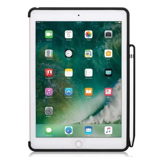 KHOMO - iPad Pro 10.5 Inch & iPad Air 3 2019 Charcoal Gray Color Case With Pen Holder - Companion Co