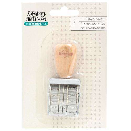 One Canoe Two 351161 Rotary Stamp, Multi