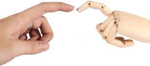 Fashionclubs 7" Wooden Sectioned Opposable Articulated Left/Right Hand Figure Manikin Hand Model