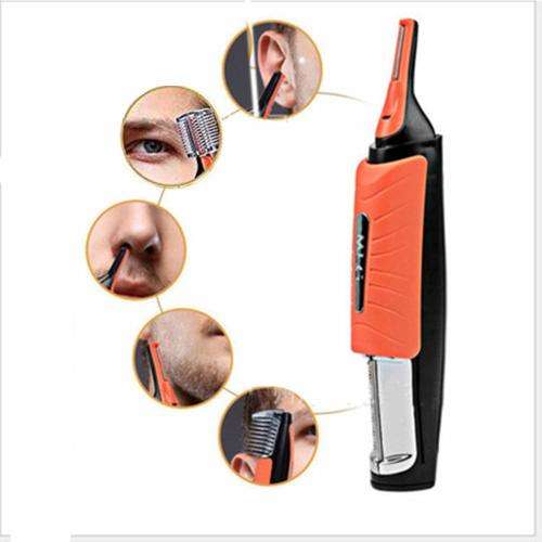 2 in 1 Nose Hair Trimmer,Electric Ear and Nose Eyebrow Hair Removal Shaver Clipper for Man Woman Rep