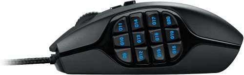Logitech G600 MMO Gaming Mouse, RGB Backlit, 20 Programmable Buttons