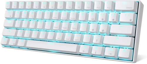 RK ROYAL KLUDGE RK61 Wireless 60% Mechanical Gaming Keyboard, Ultra-Compact Bluetooth Keyboard with