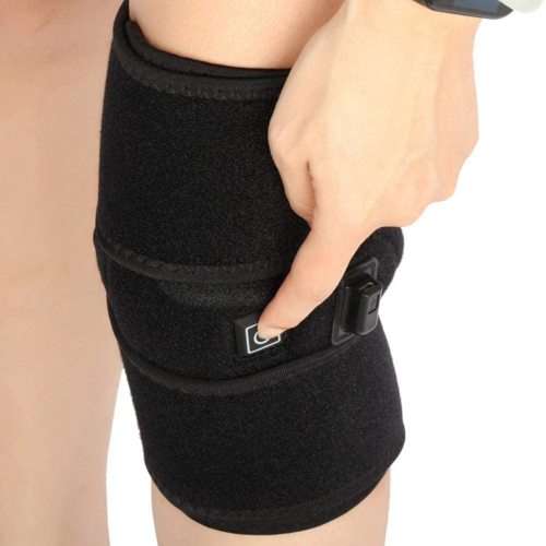 Heitaisi USB Electric Heating Knee Pad, Warm Rechargeable Heating Knee Protector Heated Knee Brace W
