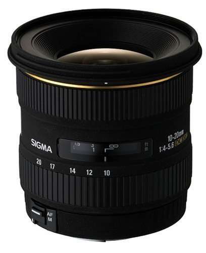Sigma 10-20mm f/4-5.6 EX DC HSM Lens for Canon Digital SLR Cameras
