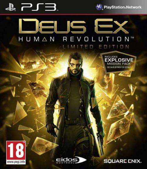 PS3 DEUS EX HUMAN REVOLUTION: LIMITED EDITION