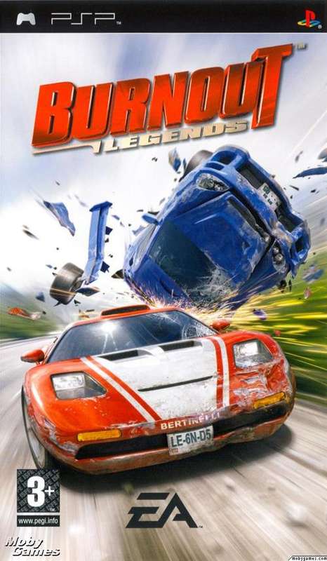 BURNOUT LEGENDS (PSP)