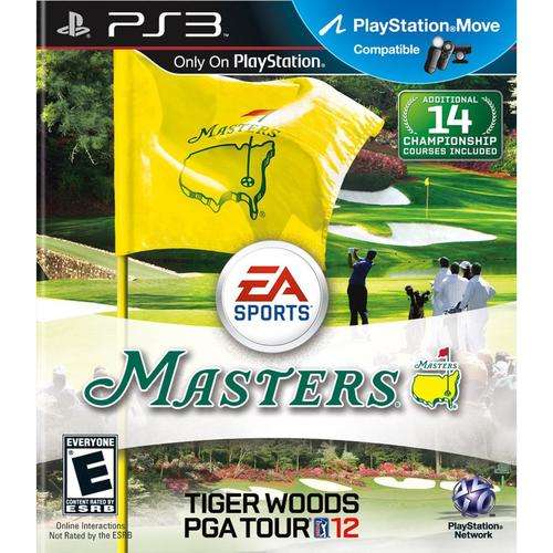 TIGER WOODS PGA TOUR 12: THE MASTERS (PS3)