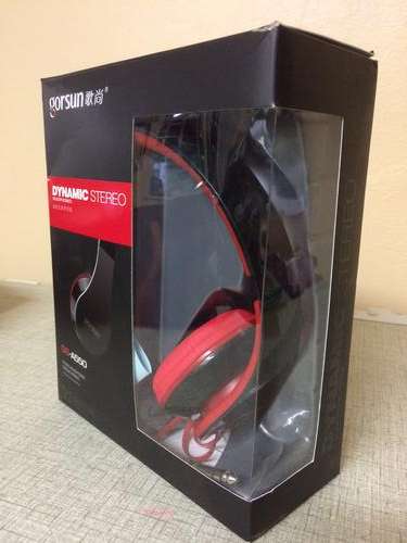 GORSUN WIRED HEADPHONES, EXCELLENT SOUND