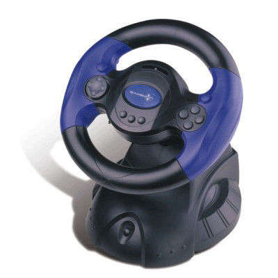 PS2/PC STEERING WHEEL