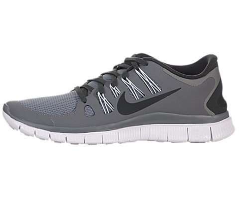 NIKE FREE 5.0 COOL GREY/ANTHRACITE-WHITE SIZE 9 SHOES