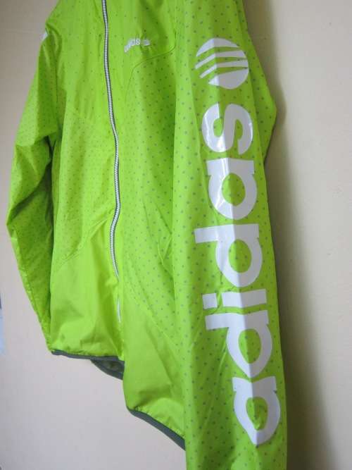 ADIDAS WOMENS LIME/GREEN ACTIVE HOODED JERSEY M