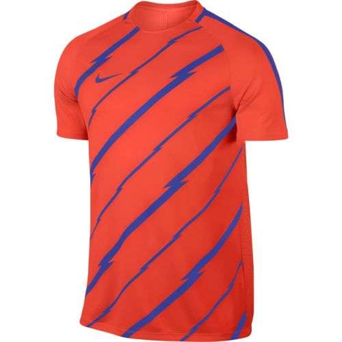 NIKE MENS ORANGE FOOTBALL JERSEY X-LARGE WITH DRY-FIT TECH