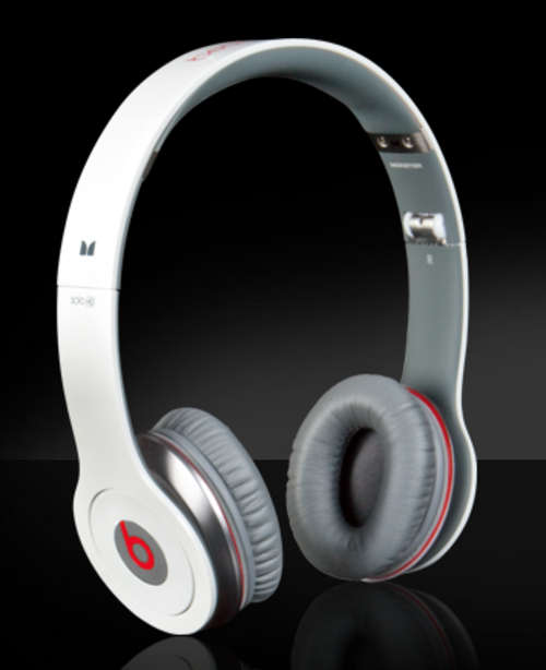 BEATS SOLO HD WIRED ON-EAR HEADPHONES COLOUR WHITE (NEW!!!)