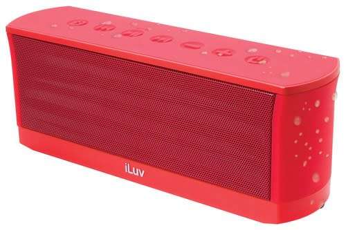 iLUV MOBIOUT RECHARGEABLE SPLASH-RESISTANT BLUETOOTH PORTABLE SPEAKER (NEW!!!)