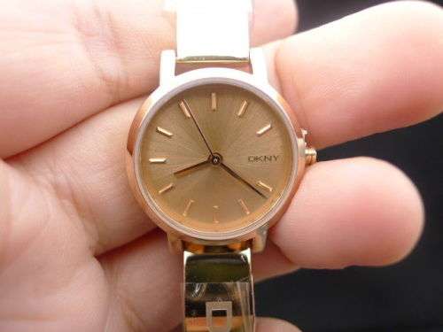 DKNY SOHO NY2308 ROSE GOLD QUARTZ WOMENS WATCH