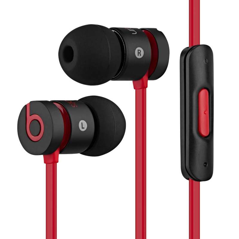 Urbeats by Dre | Black & Red Earphones