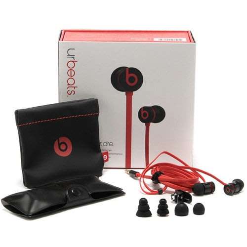 Urbeats by Dre | Black & Red Earphones