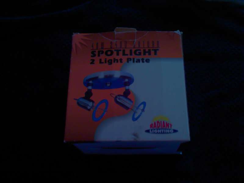 SPOTLIGHT - 2 LIGHT PLATE