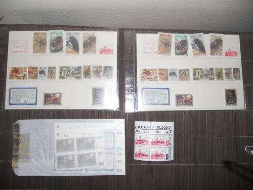 A COLLECTION OF RSA STAMPS INCLUDING FLOOD DISASTER.SEE OTHER PICS.NO RESERVE!!!