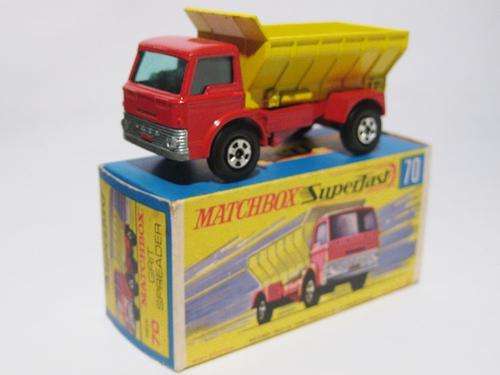 ***CrAzY*** Superfast #70b Bright Yellow  GRIT SPREADER - GREY SLIDE- Mint in Box!!! grab a bargain!