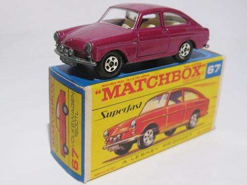 ***CrAzY*** Matchbox #67b VW 1600TL FASTBACK -Mint in Box!! -grab a bargain