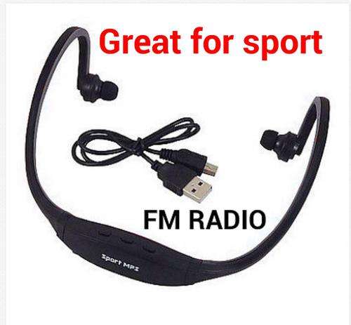 Wireless FM MP3 Player headset