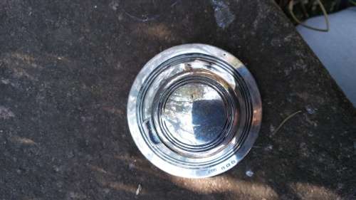 H.C.D 1911 Antique Sterling Silver Ink Well