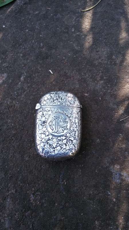 1894 Sterling Sliver Vesta Case/Match Safe