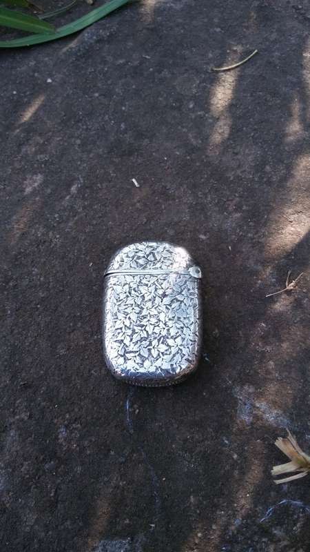 1894 Sterling Sliver Vesta Case/Match Safe