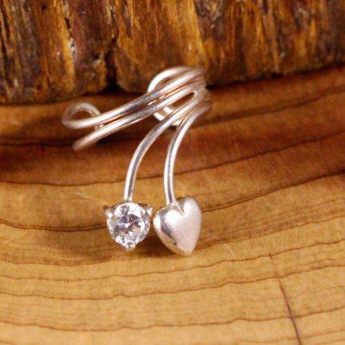 sterling silver ear cuff