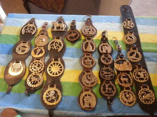 HORSE BRASS ON STRAPS (FOR JOHAN)