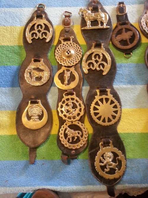 HORSE BRASS ON STRAPS (FOR JOHAN)