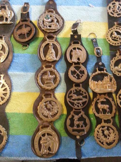 HORSE BRASS ON STRAPS (FOR JOHAN)