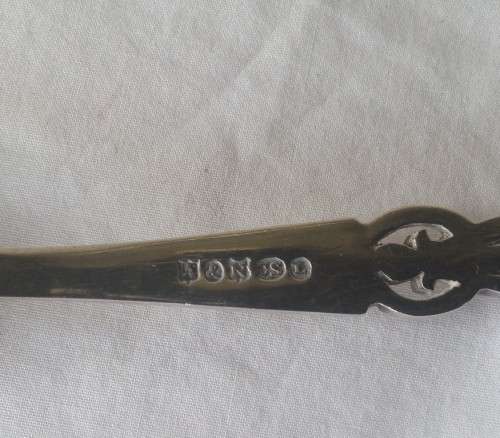 ANTIQUE STILTON SCOOP - ARMY & NAVY CO-OPERATIVE SOCIETY MAKERS MARK
