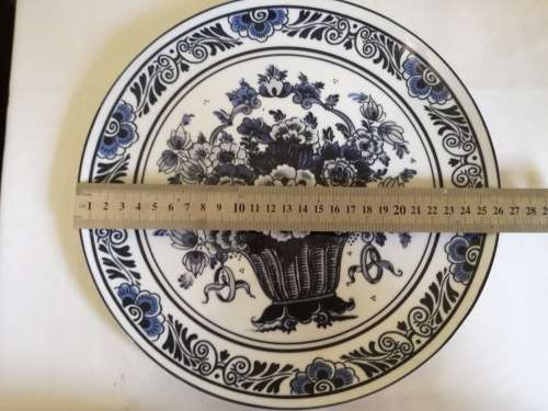DELFT FLORAL 26 CM PLATE