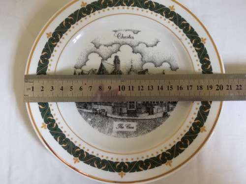GERALD SWAN LIMITED EDITION PLATE - THE CROSS - CHESTER