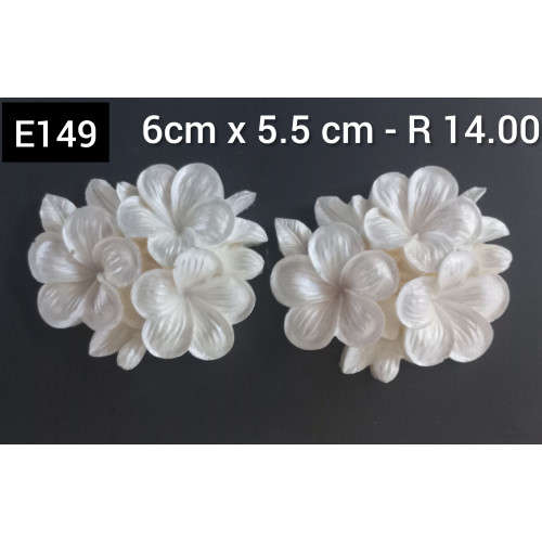 FLOWER RESIN EMBELLISHMENT FOR CRAFTS/FURNITURE (E149)