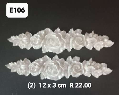 ROSE RESIN EMBELLISHMENT FURNITURE/CRAFTS