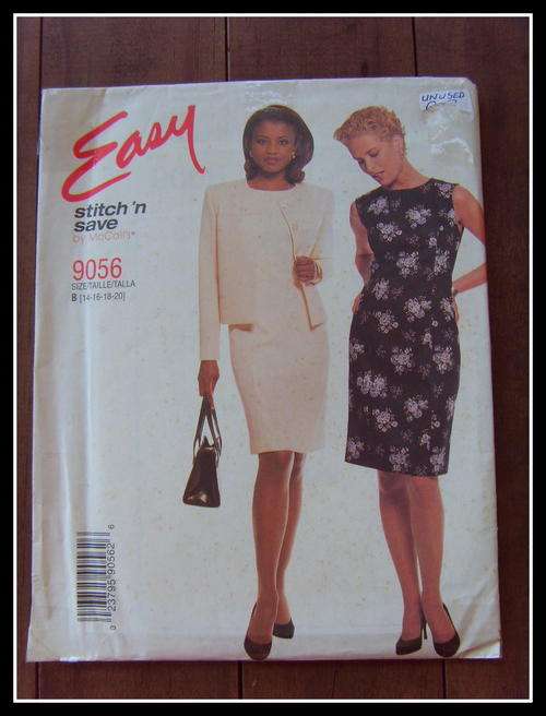 UNUSED McCALL'S EASY PATTERN 9056