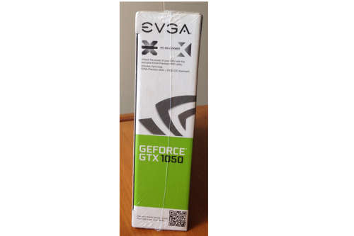 NVIDIA GEFORCE GTX1050 EVGA 2GB GDDR5 GAMING GRAPHICS CARD - BRAND NEW SEAL PACK