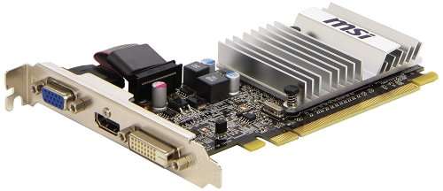 MSI R5450-MD1GD3H/LP Radeon 5450 Graphic Card - 1 GB DDR3