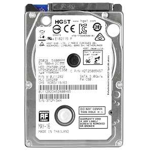 HGST 250 GB 2.5" SATA Internal Hard Drive (Notebook Hard Drive )