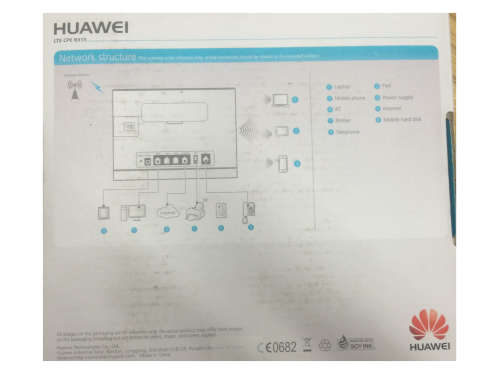 HUAWEI  CPE B315  4G LTE Router + Battery Backup (Brand new)